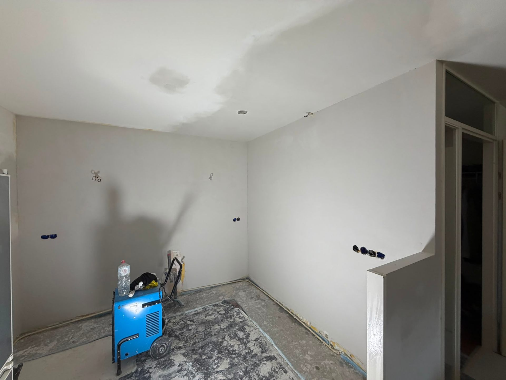 Wanden & plafond sausklaar