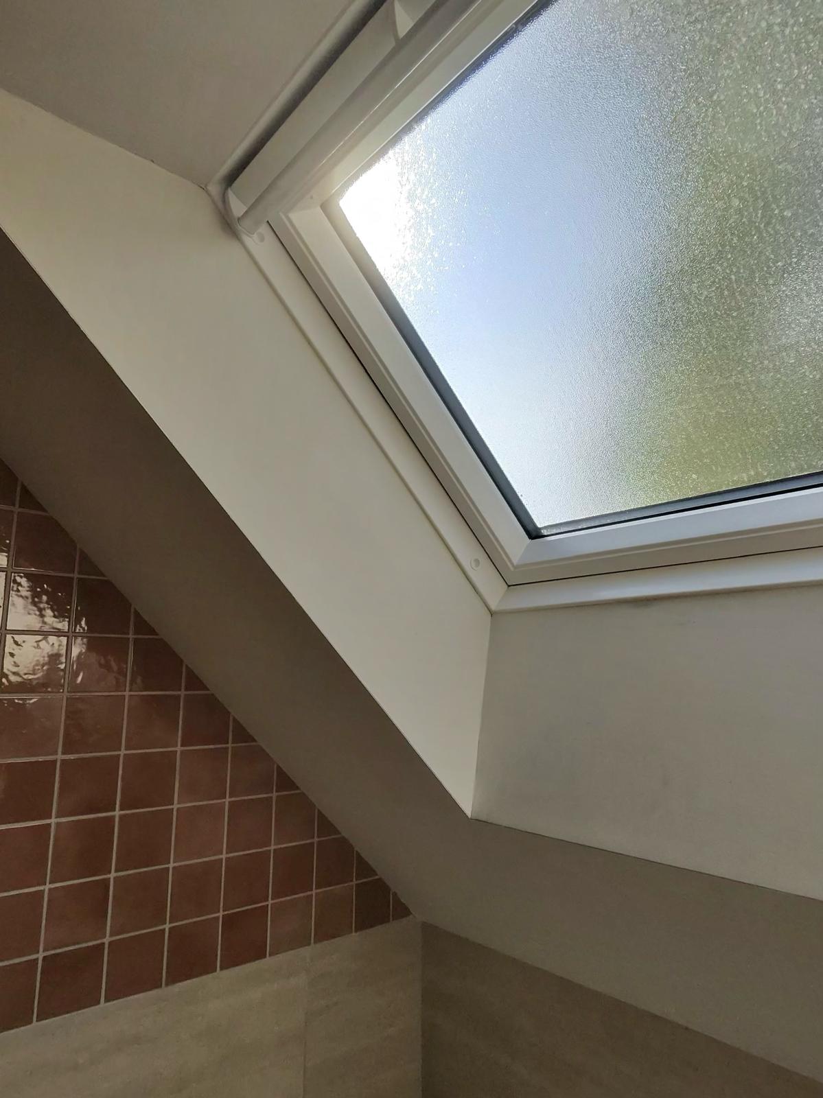 Wand met spachtelputz afwerking
